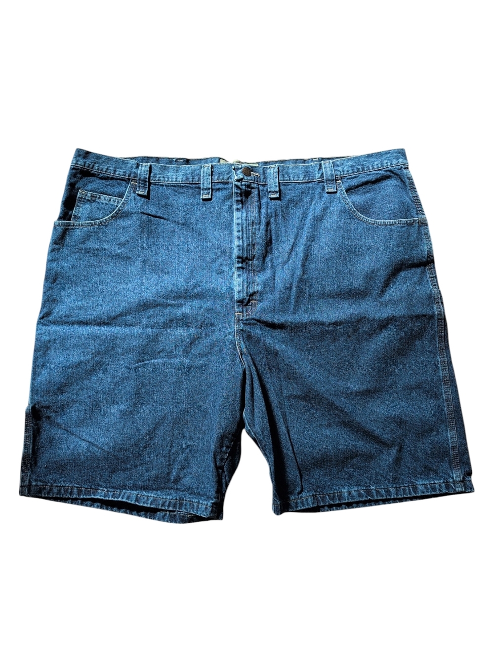 Wrangler Denim Shorts, Carpenter Blue Jean Shorts, Men's Size 50